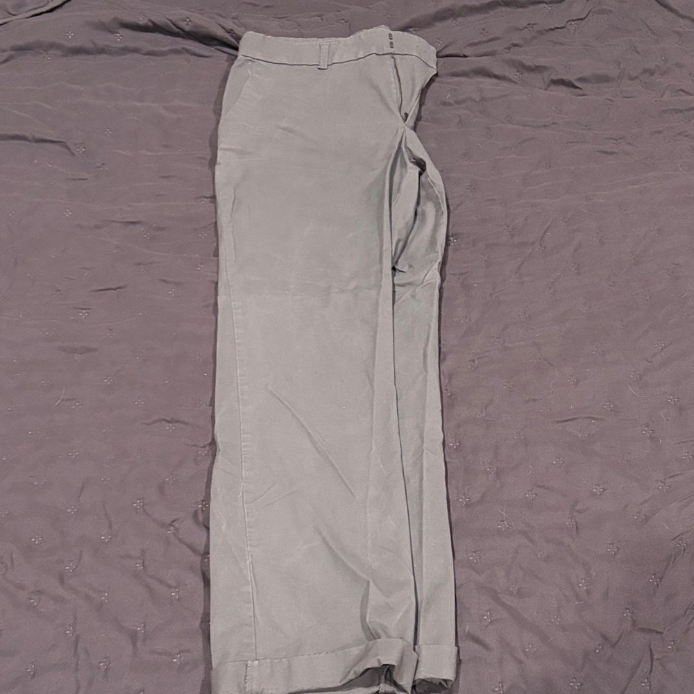 GAP Women's Light Gray Chinos
